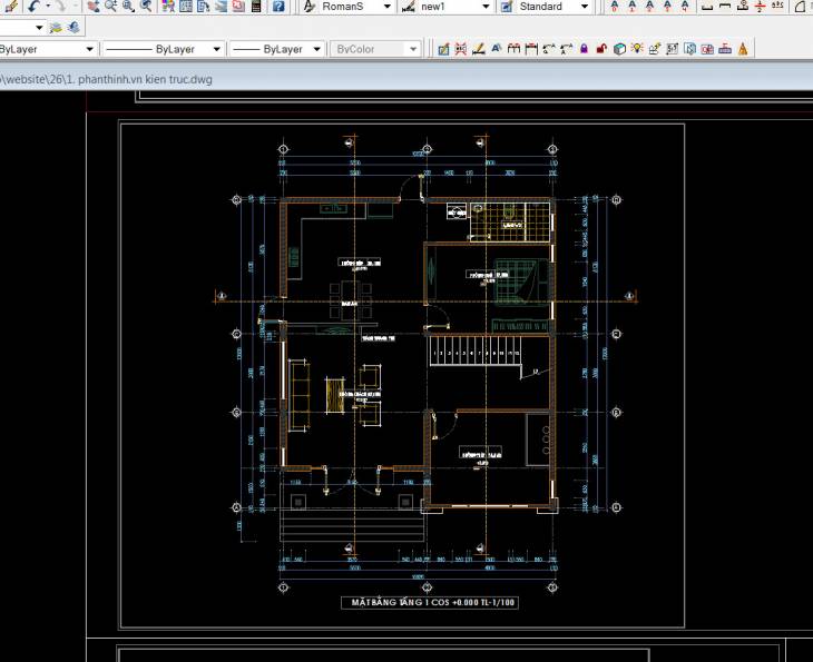 Mẫu bản vẽ nhà xưởng 4320 m2