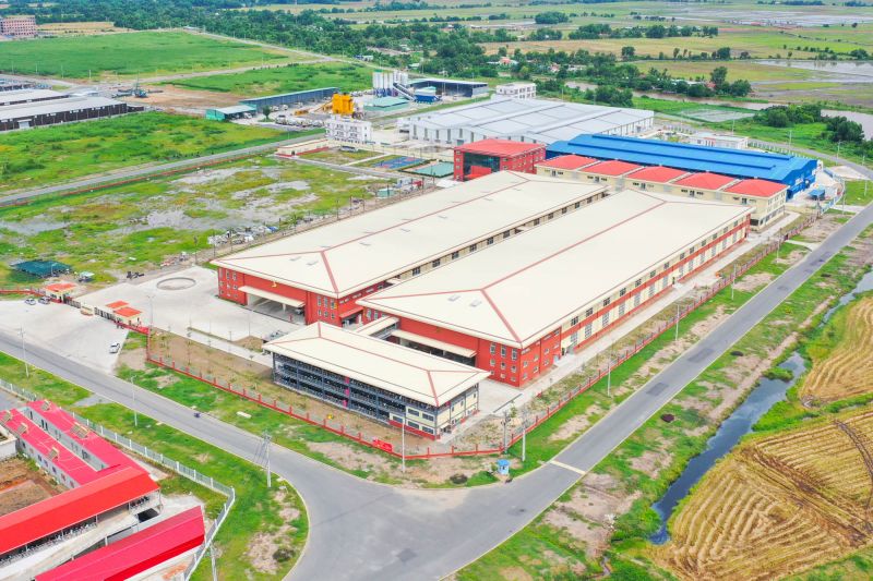 Nhà máy sản xuất may mặc Công ty TNHH Zhaowen Knitting Việt Nam