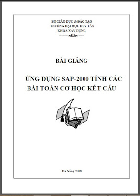 Ứng dụng sap tính các bài toán cơ học kết cấu