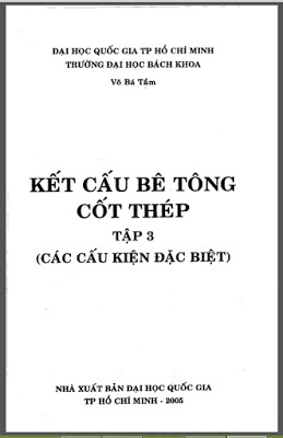 Kết cấu bê tông cốt thép tâp 3 – Võ Bá Tầm