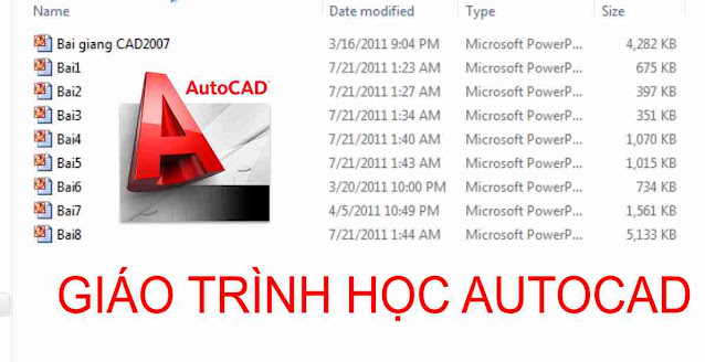 Giáo trình autocad trọn bộ 2D+3D+Lisp