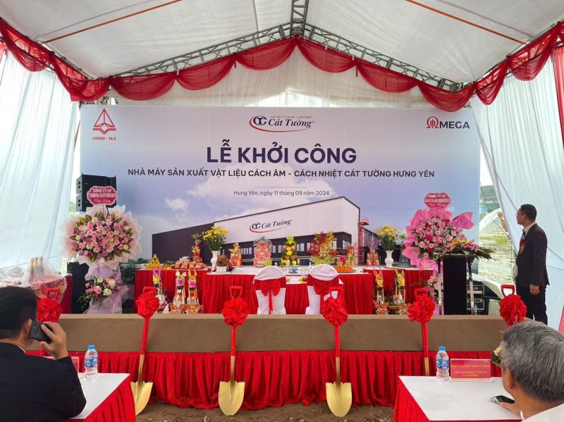 Khởi công nhà máy Cát Tường Hưng Yên