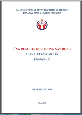 Ứng dụng tin học trong xây dựng - etabs căn bản