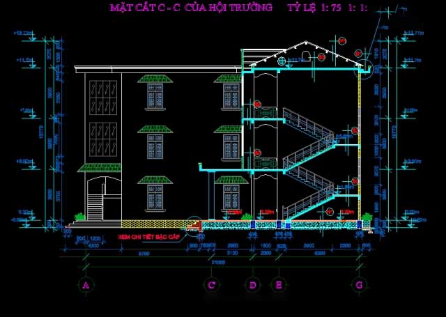 Bản vẽ cad Đồ án kiến trúc Mới