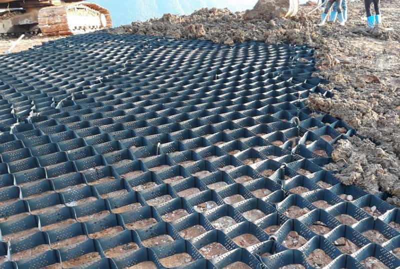 Biện pháp thi công ố địa kỹ thuật Gelleco, Neoweb